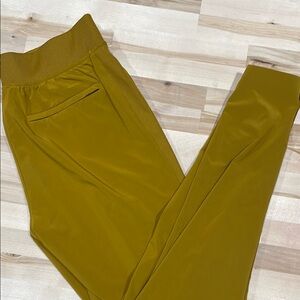 Athleta Brooklyn Joggers - mustard gold